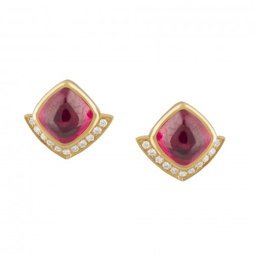 RUBY  EARRING _ RE 3